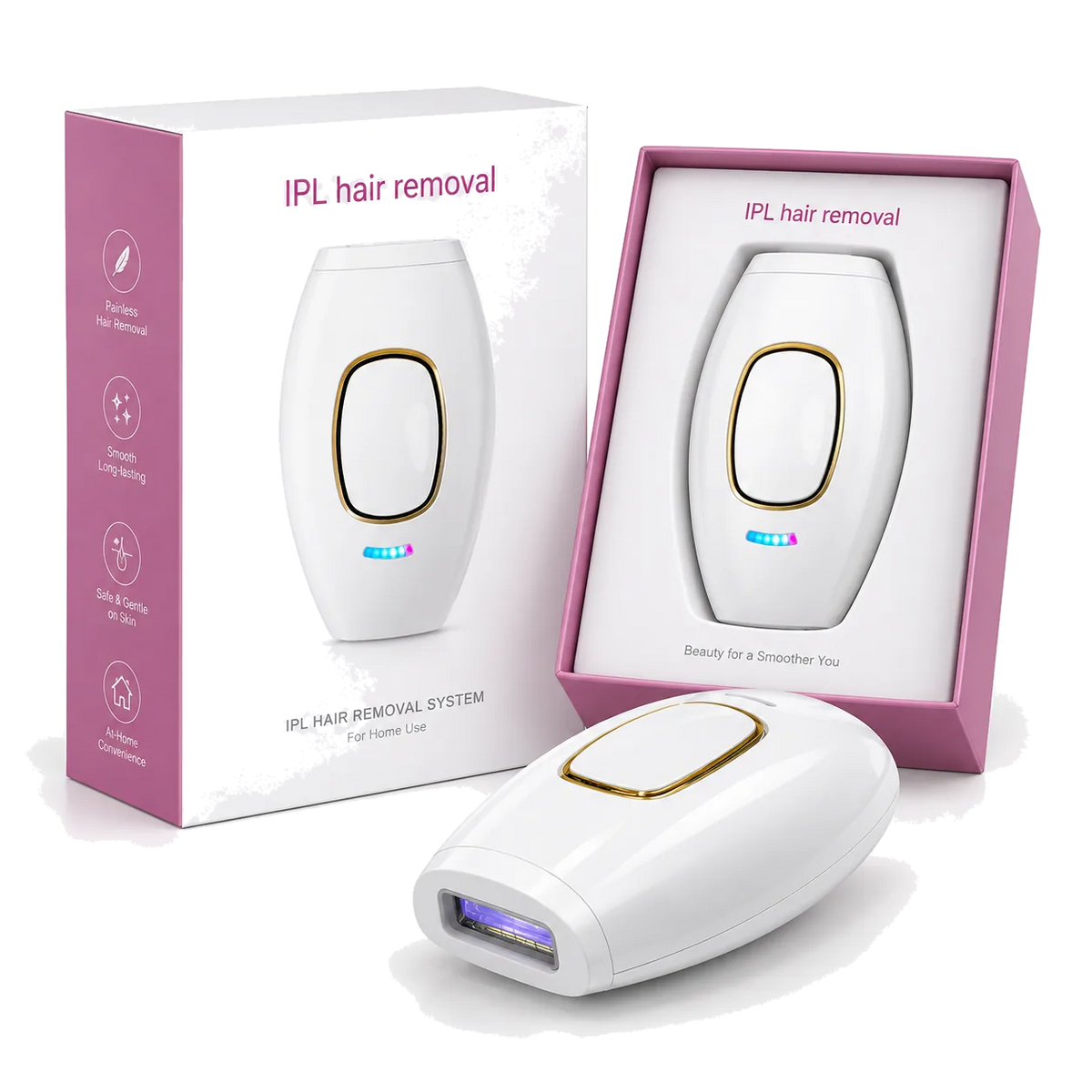 Depiladora IPL de luz pulsada para casa