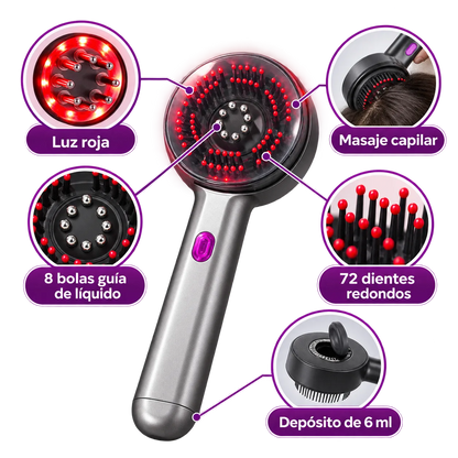 Estimulador de cabello con luz roja