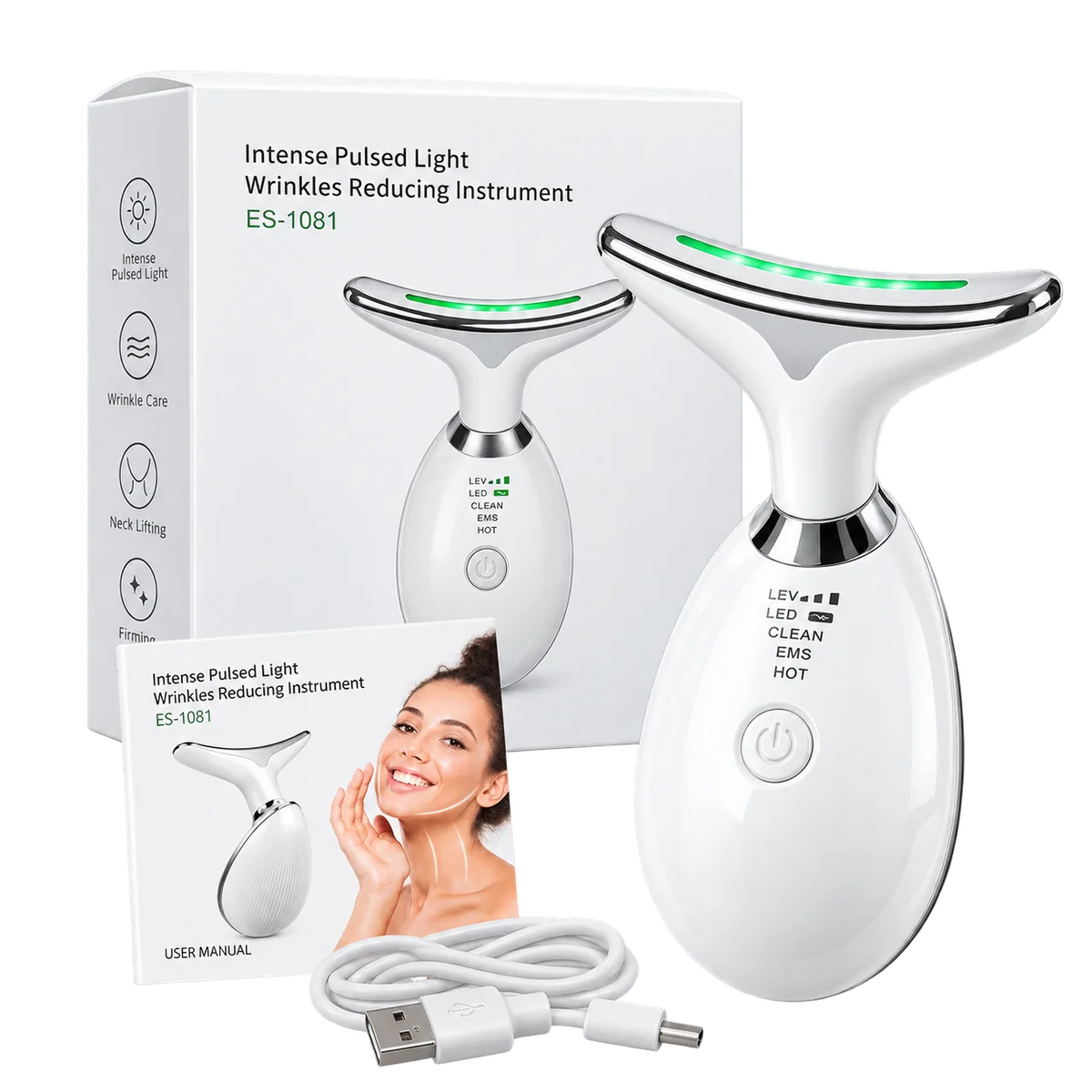 Masajeador Facial cara y cuello