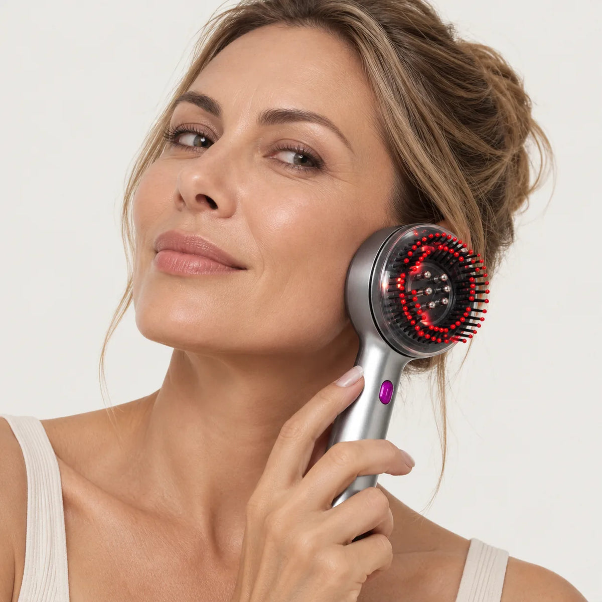 Estimulador de cabello con luz roja
